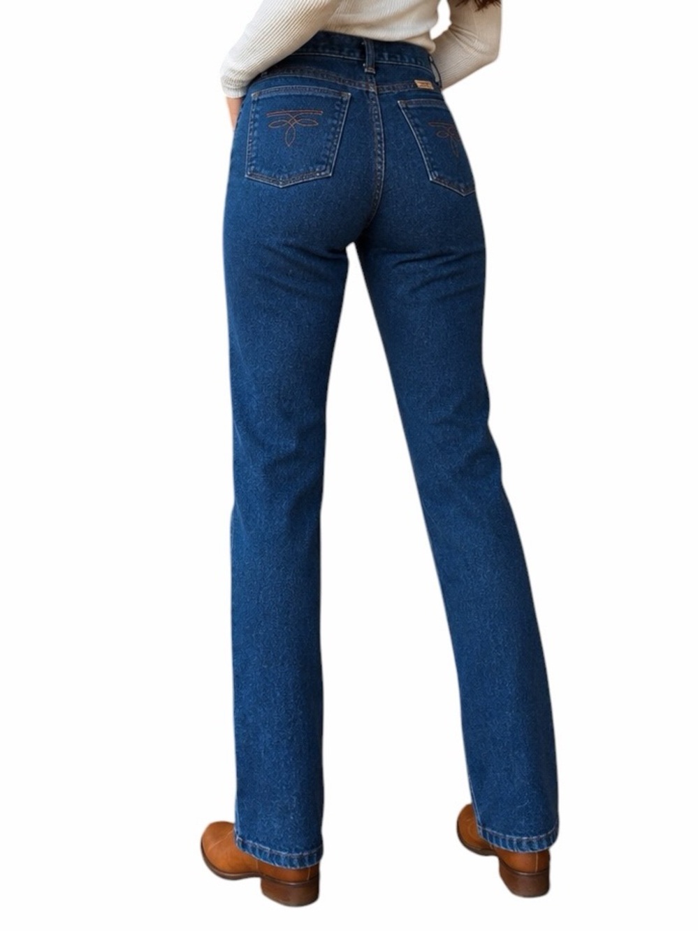 Vintage Sheplers 26” Petite Western High Rise Straight Leg Jeans